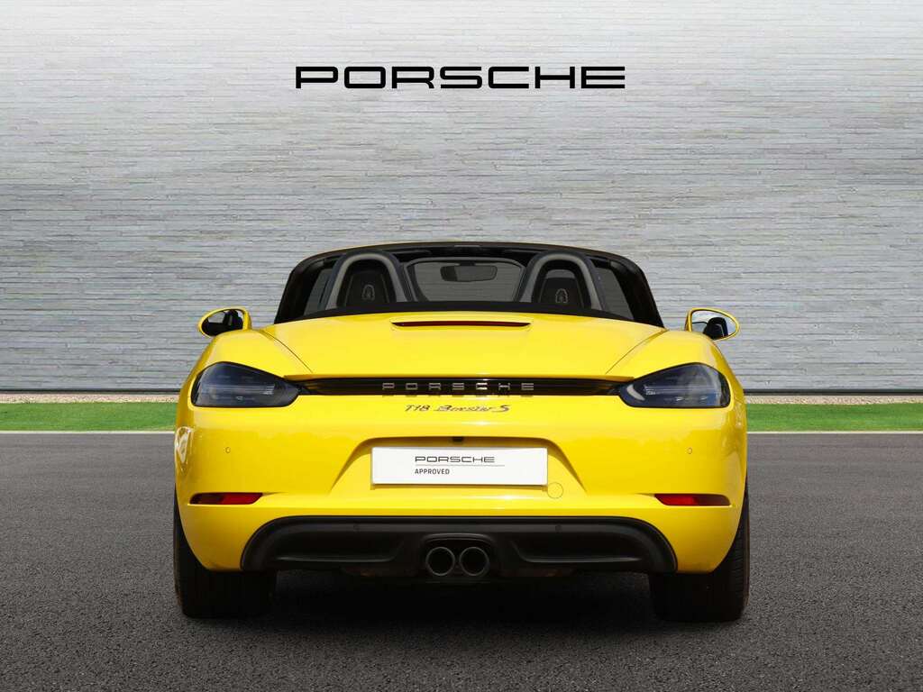 Porsche 718 Boxster 2.5T S Gpf Convertible Pdk Euro 6 Ss WF20OVU Yellow #6