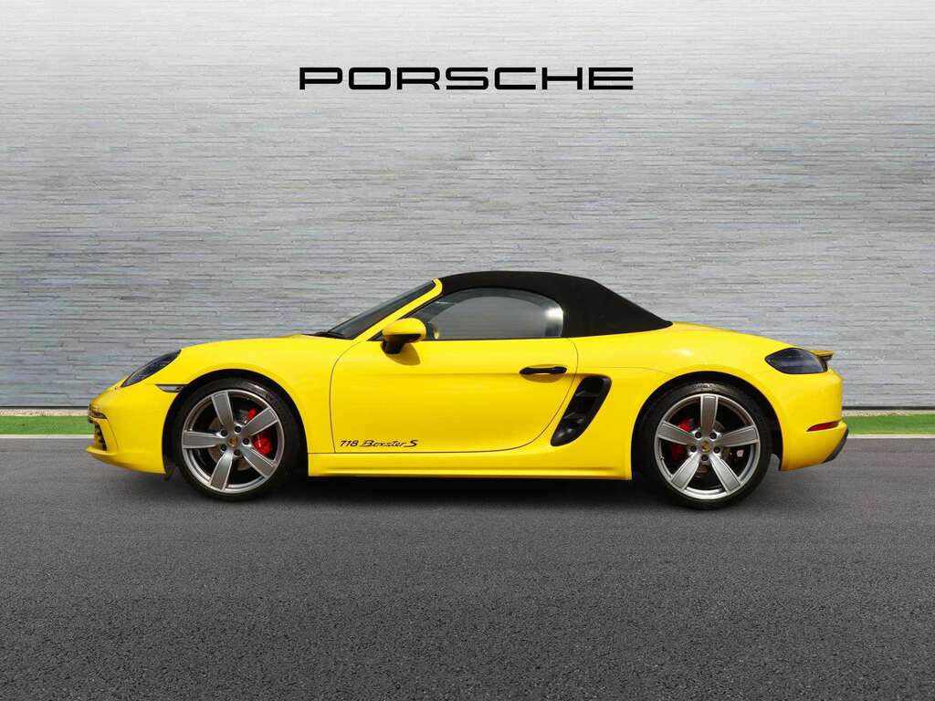 Porsche 718 Boxster 2.5T S Gpf Convertible Pdk Euro 6 Ss WF20OVU Yellow #4
