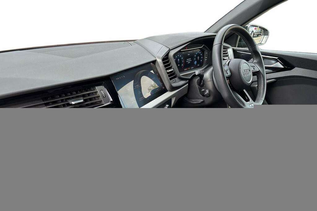 Audi A1 25 Tfsi S Line 2023 BV73WCY Black #2