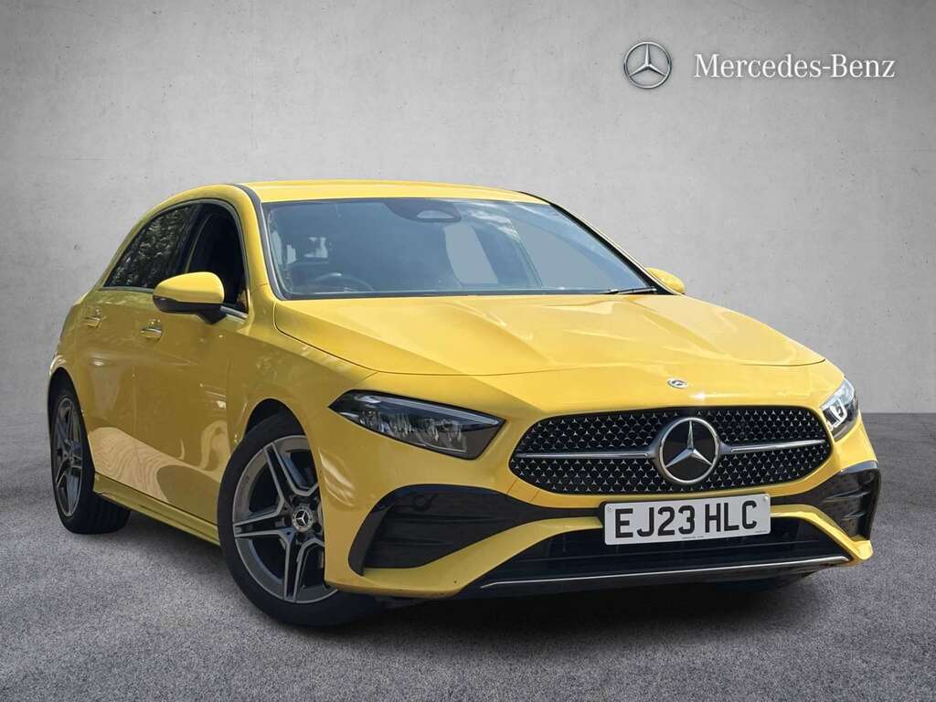 Mercedes-Benz A Class A200 Amg Line Executive 2023 EJ23HLC Yellow