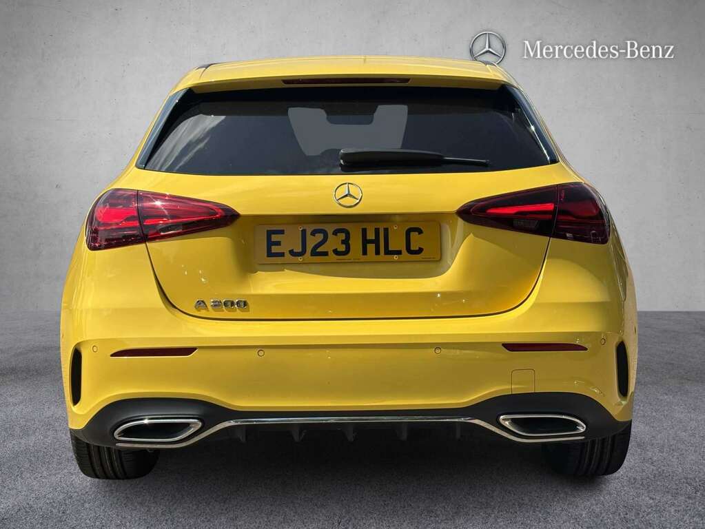 Mercedes-Benz A Class A200 Amg Line Executive 2023 EJ23HLC Yellow #6