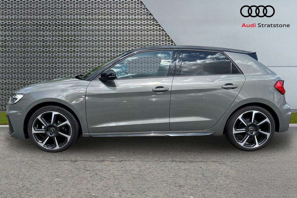 Audi A1 25 Tfsi Black Edition 2023 BV73WDY Grey #3