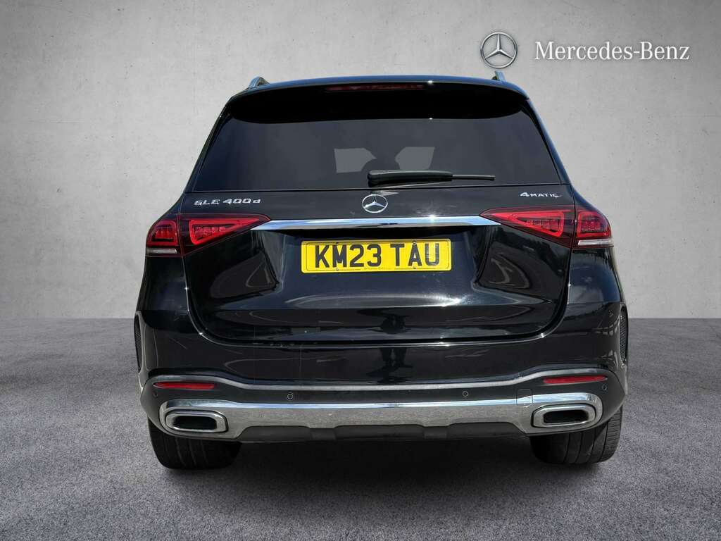 Mercedes-Benz GLE Class 400D 4Matic Amg Line Prem 9G-tronic 7 St 202 KM23TAU Black #6