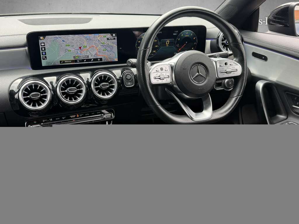 Mercedes-Benz CLA Class 200 Amg Line Executive Tip 2023 KN23XXA Blue #4