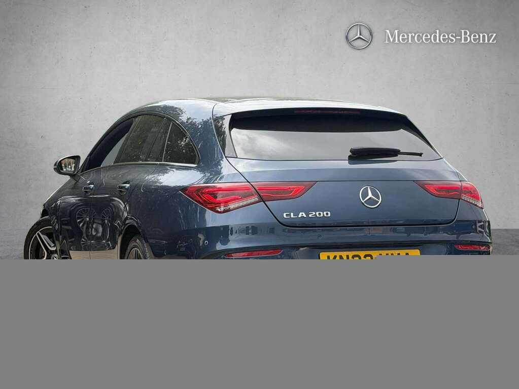 Mercedes-Benz CLA Class 200 Amg Line Executive Tip 2023 KN23XXA Blue #2