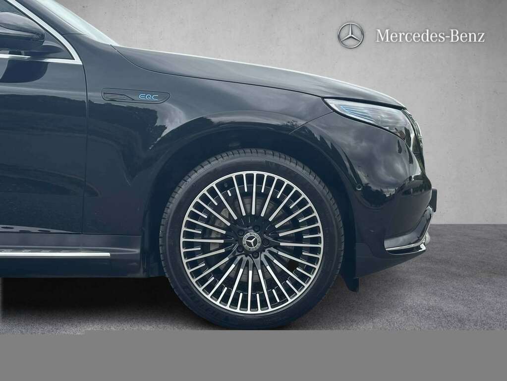 Mercedes-Benz EQC 400 300Kw Amg Line Premium 80Kwh 2023 KM73AZR Black #2
