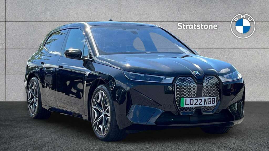 BMW iX 240Kw Xdrive40 M Sport 76.6Kwh 2022 LD22NBB Black