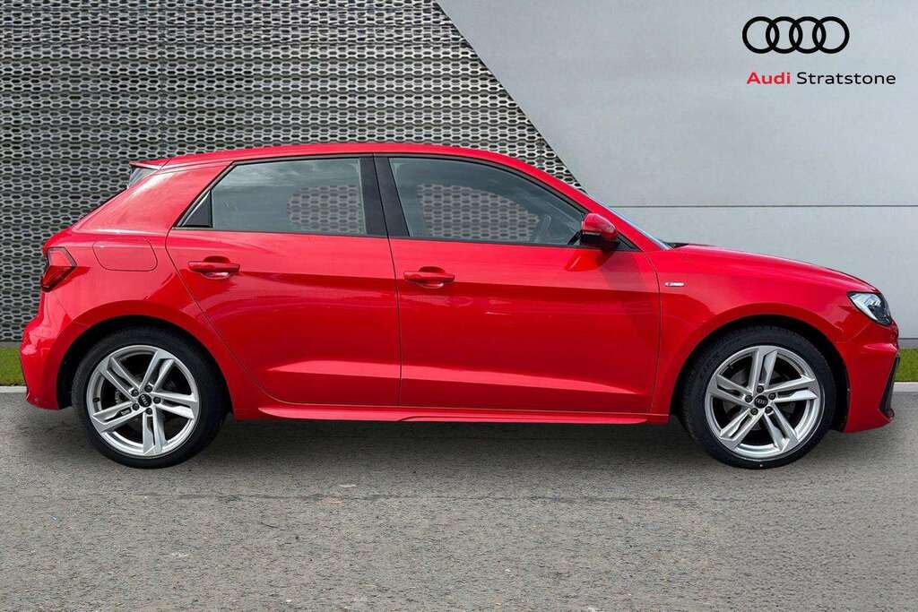 Audi A1 30 Tfsi 110 S Line 2023 BG23LCN Red #2