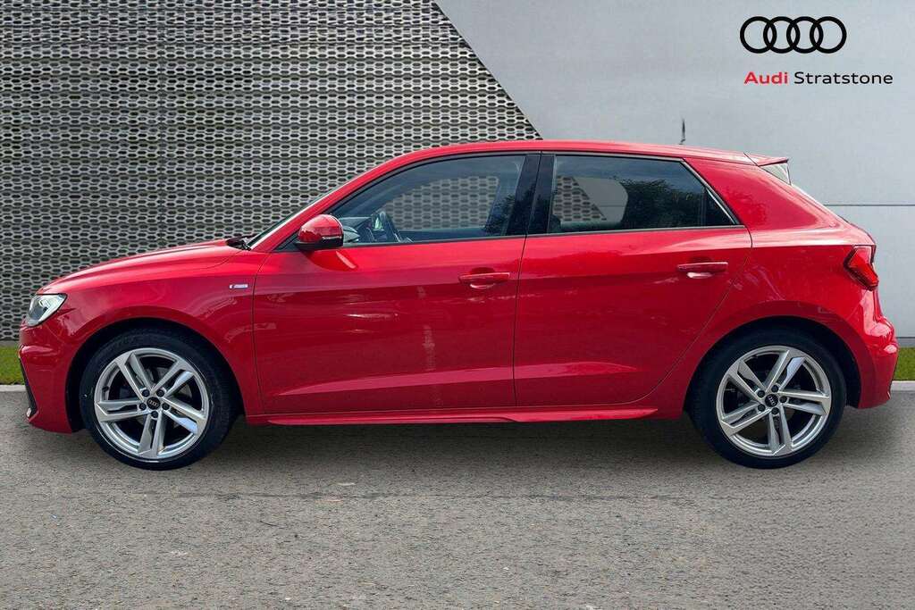 Audi A1 30 Tfsi 110 S Line 2023 BG23LCN Red #5