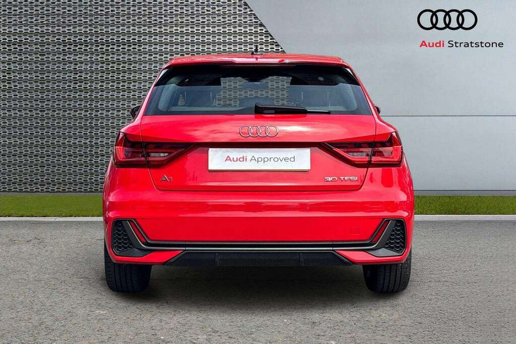 Audi A1 30 Tfsi 110 S Line 2023 BG23LCN Red #4