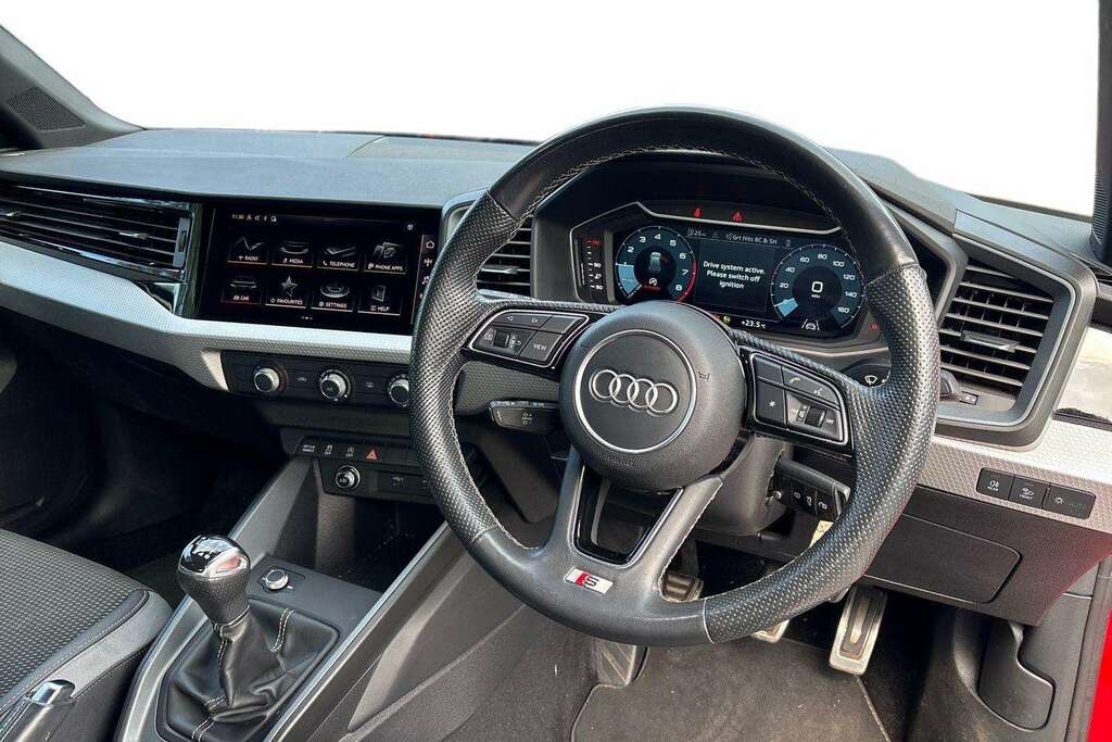 Audi A1 30 Tfsi 110 S Line 2023 BG23LCN Red #3