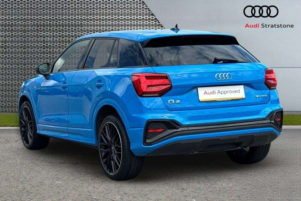 Audi Q2 30 Tfsi Black Edition 2023 BG23PBO Blue #2