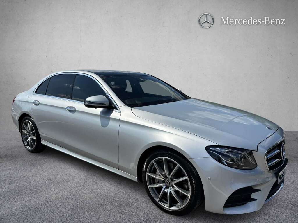 Mercedes-Benz E Class E350d Amg Line Edition Premium Plus 9G-tronic Silver