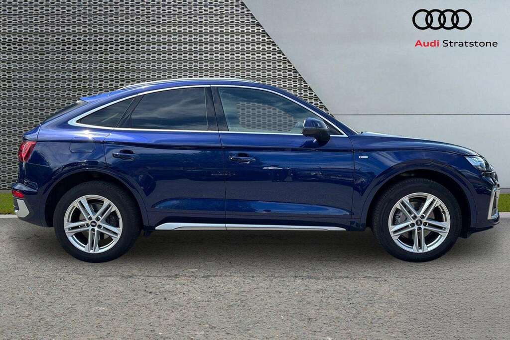 Audi Q5 40 Tdi Quattro S Line S Tronic 2022 MM71VFC Blue #4