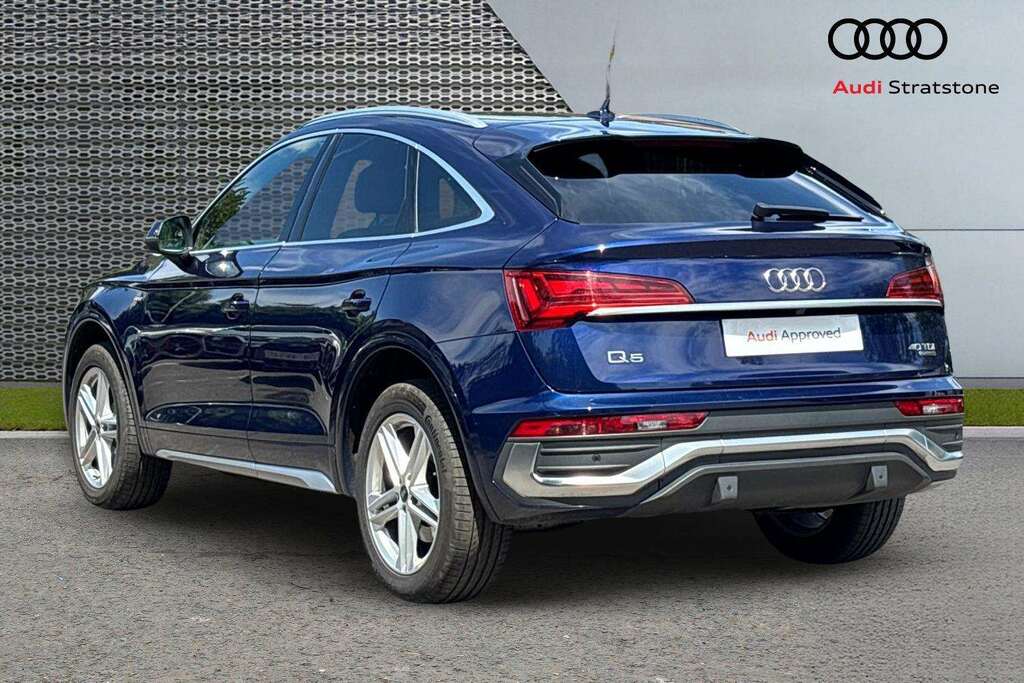 Audi Q5 40 Tdi Quattro S Line S Tronic 2022 MM71VFC Blue #3