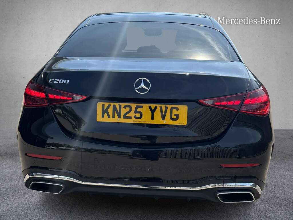 Mercedes-Benz C Class C200 Amg Line 9G-tronic 2025 KN25YVG Black #5