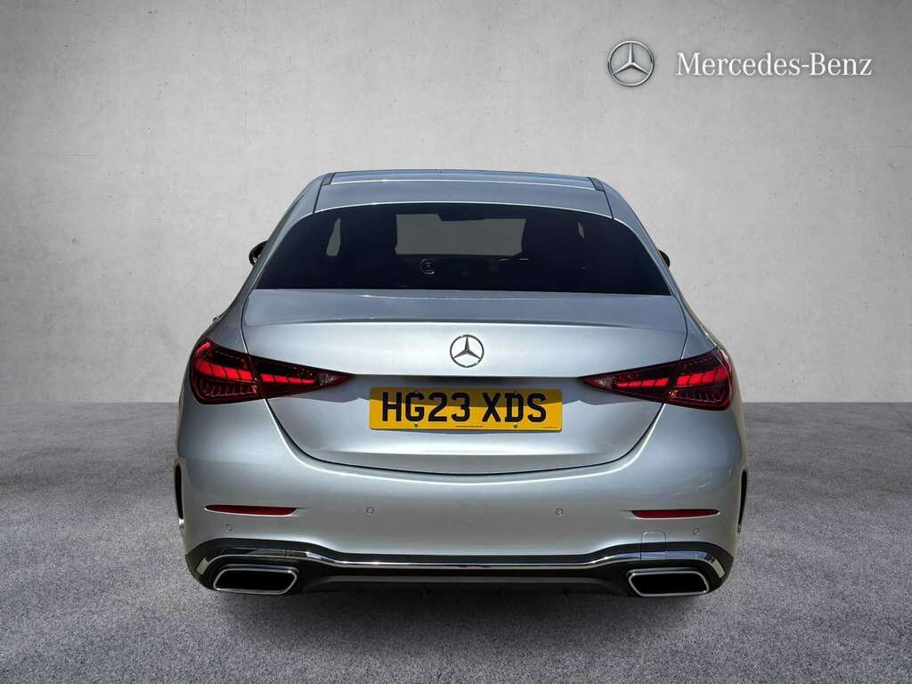 Mercedes-Benz C Class C200 Amg Line Premium 9G-tronic 2023 HG23XDS Silver #4