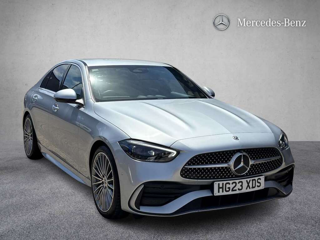 Mercedes-Benz C Class C200 Amg Line Premium 9G-tronic 2023 Silver