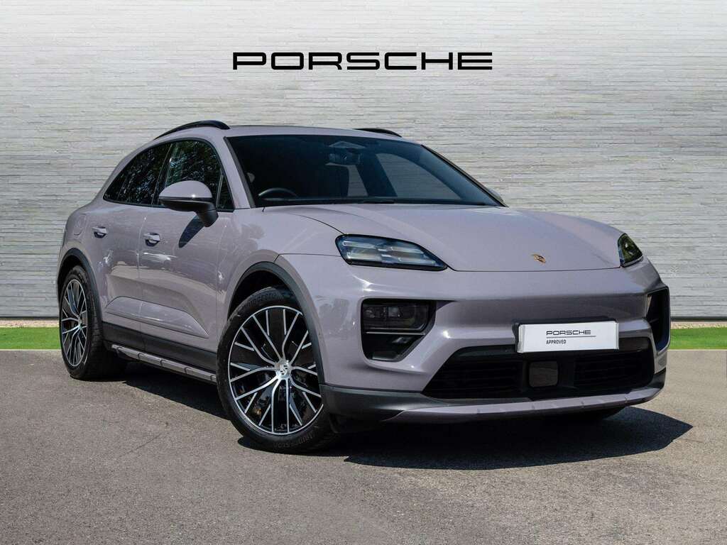 Porsche Macan Electric 2025 Purple