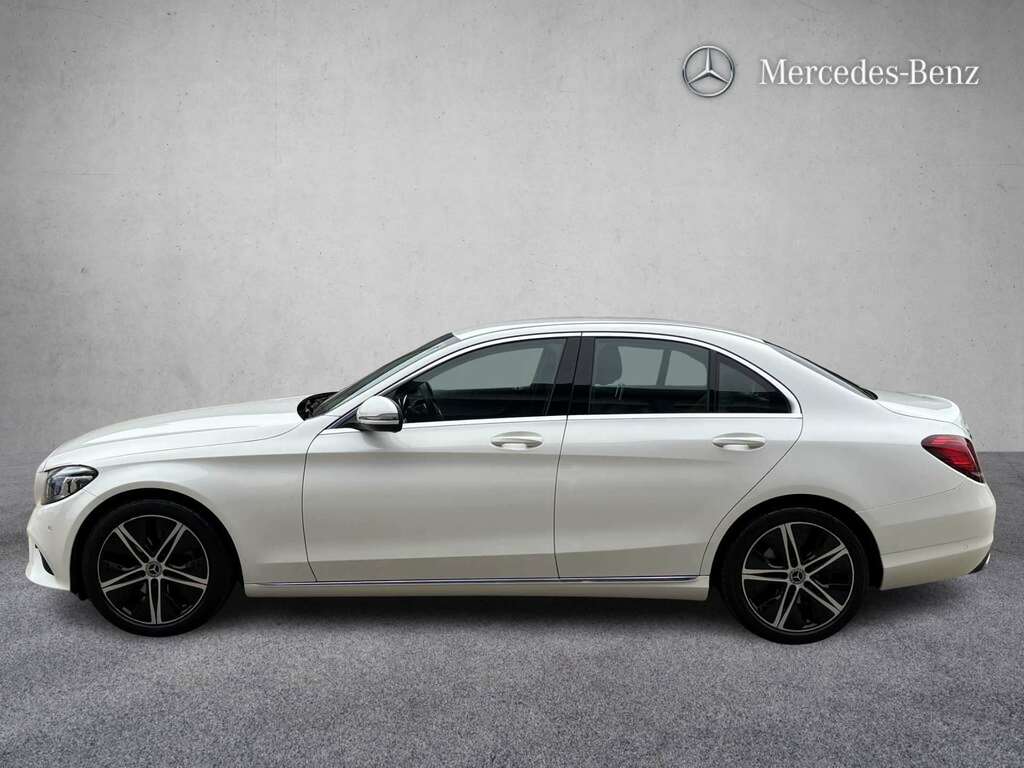 Mercedes-Benz C Class C220d Sport Edition Premium 9G-tronic 2020 White #5