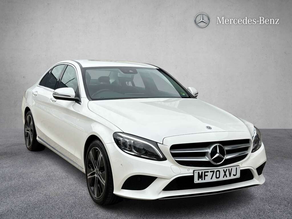 Mercedes-Benz C Class C220d Sport Edition Premium 9G-tronic 2020 White