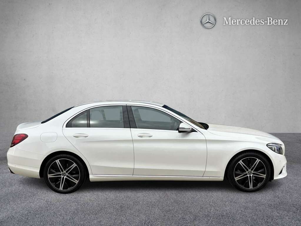 Mercedes-Benz C Class C220d Sport Edition Premium 9G-tronic 2020 White #3
