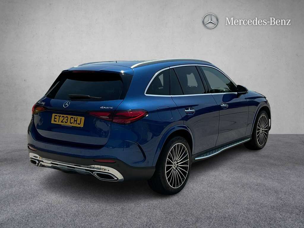 Mercedes-Benz GLC Class 300 4Matic Amg Line Premium Plus 9G-tronic 202 ET23CHJ Blue #4