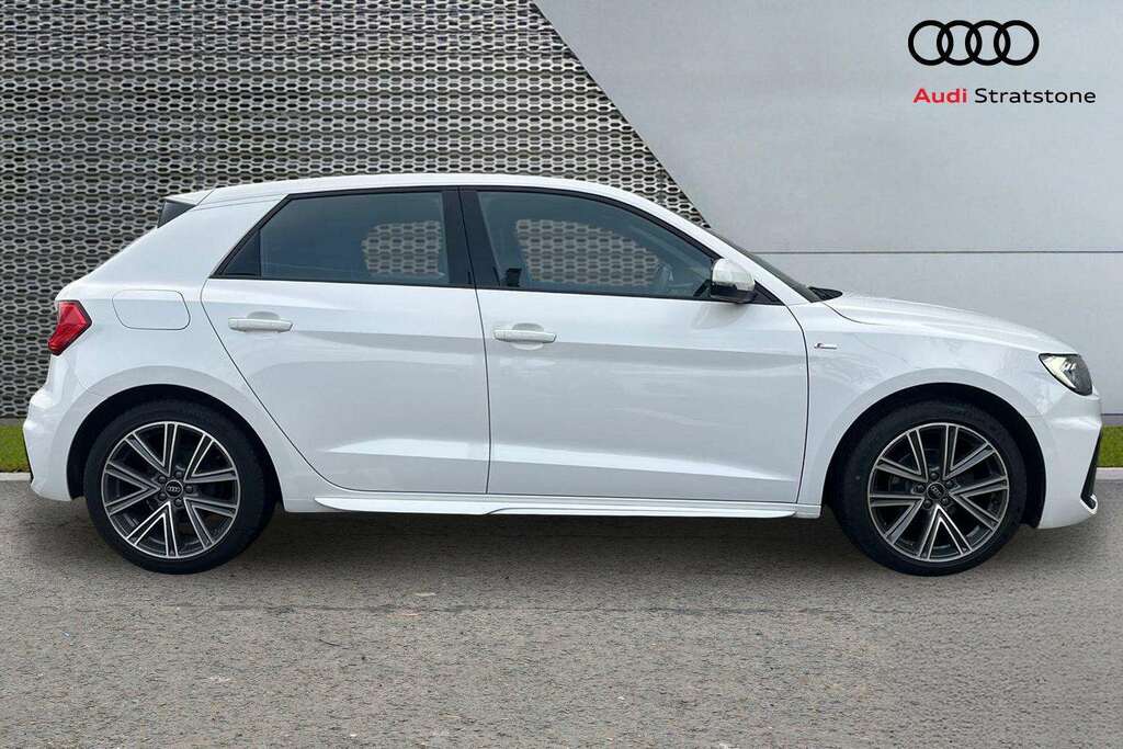 Audi A1 25 Tfsi S Line 2023 BK73YBP White #4