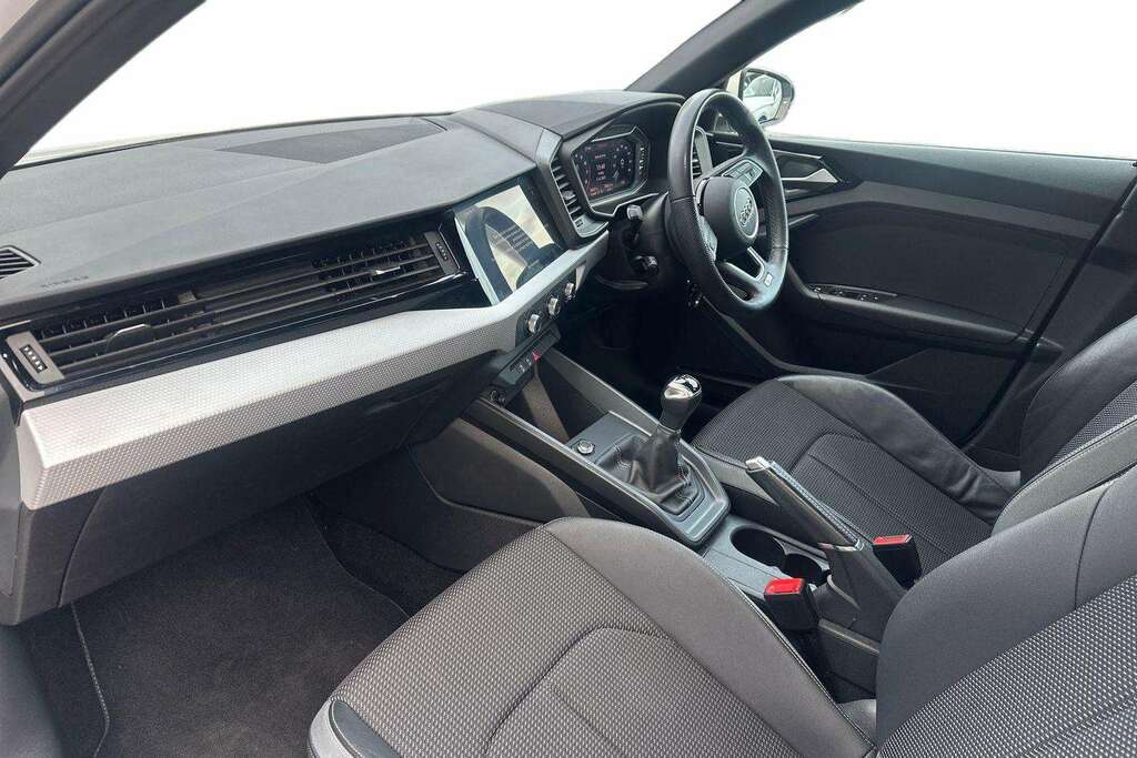 Audi A1 25 Tfsi S Line 2023 BK73YBP White #2