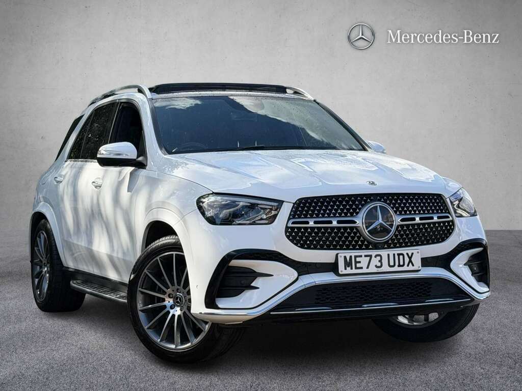 Mercedes-Benz GLE Class 300D 4Matic Amg Line Prem 9G-tronic 7 St 202 White