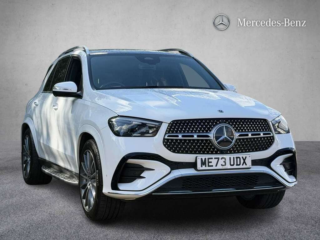 Mercedes-Benz GLE Class 300D 4Matic Amg Line Prem 9G-tronic 7 St 202 White #5