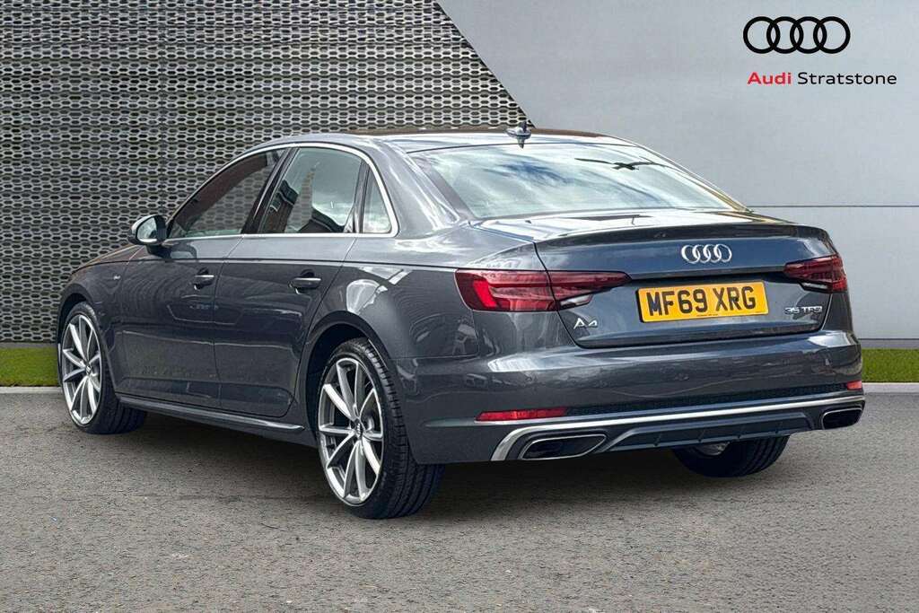 Audi A4 35 Tfsi S Line 2019 MF69XRG Grey #2