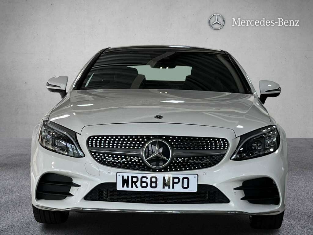 Mercedes-Benz C Class C300d 4Matic Amg Line Premium Plus 9G-tronic 2 WR68MPO White #3