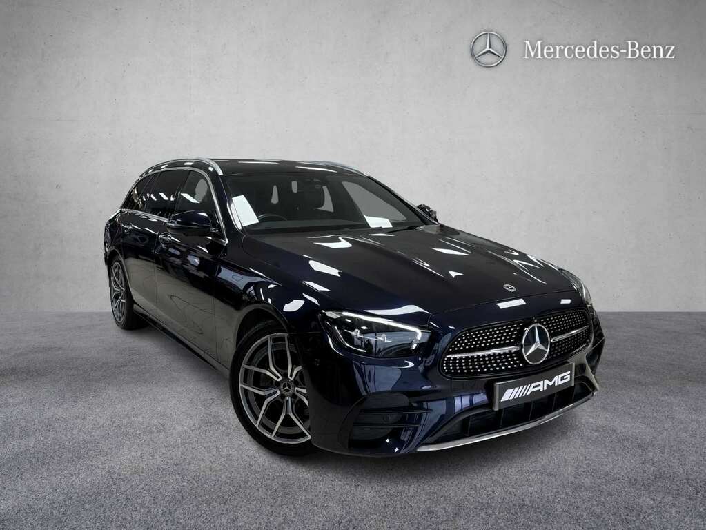Mercedes-Benz E Class E220d 200 Amg Line Premium 9G-tronic 2023 Blue