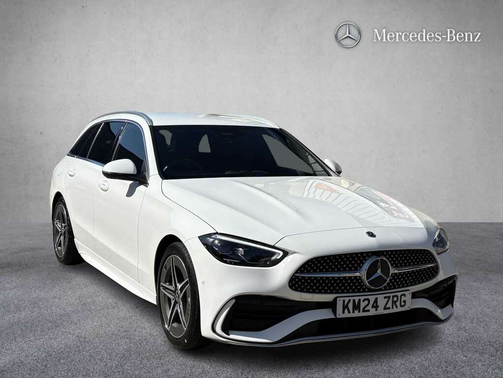 Mercedes-Benz C Class C220d Amg Line 9G-tronic 2024 White