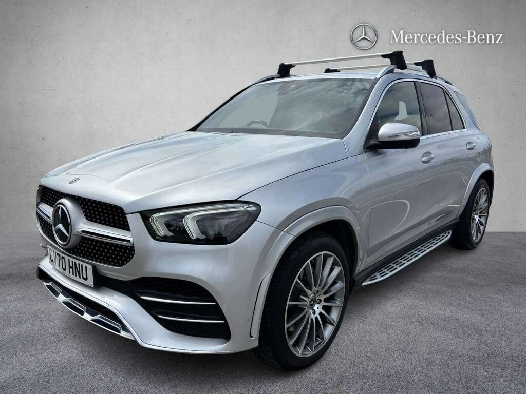 Mercedes-Benz GLE Class 300D 4Matic Amg Line Premium 9G-tronic 2020 CV70HNU Silver #5