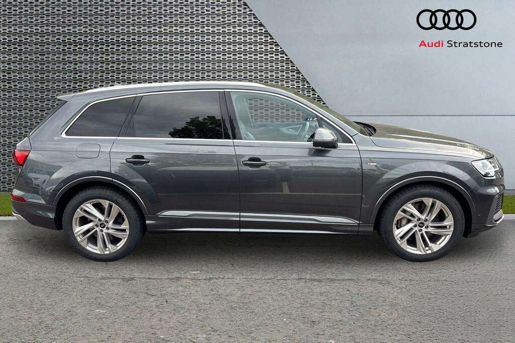 Audi Q7 55 Tfsi Quattro S Line Tiptronic 2022 Grey #4