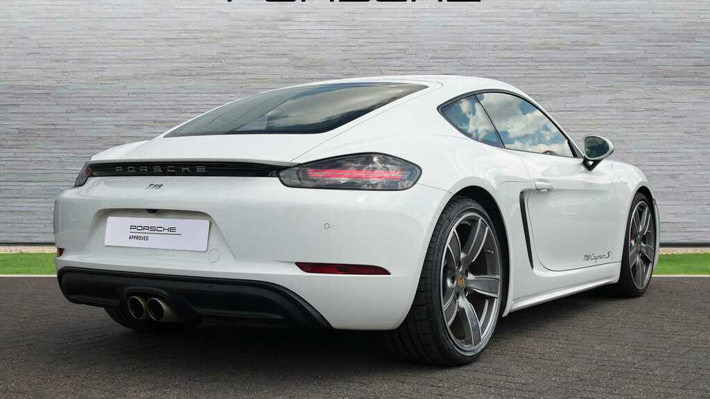 Porsche 718 Cayman S 2016 White #3