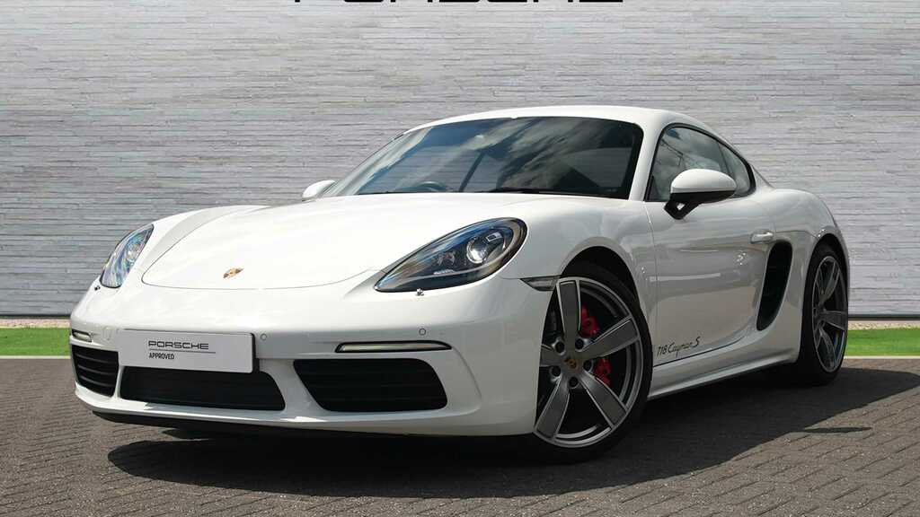 Porsche 718 Cayman S 2016 White #2