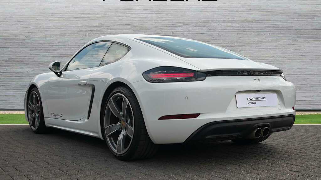 Porsche 718 Cayman S 2016 White #4