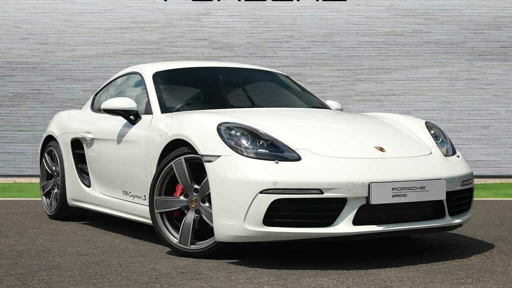 Porsche 718 Cayman S 2016 White