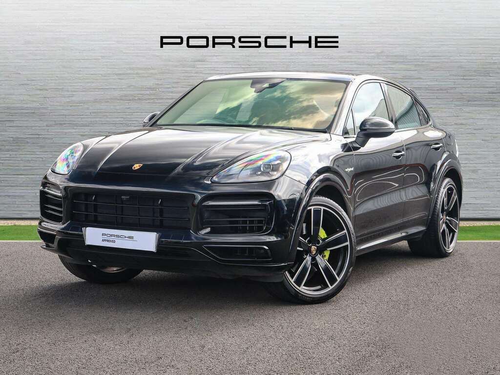 Porsche Cayenne E-hybrid Coup 2023 Black #2