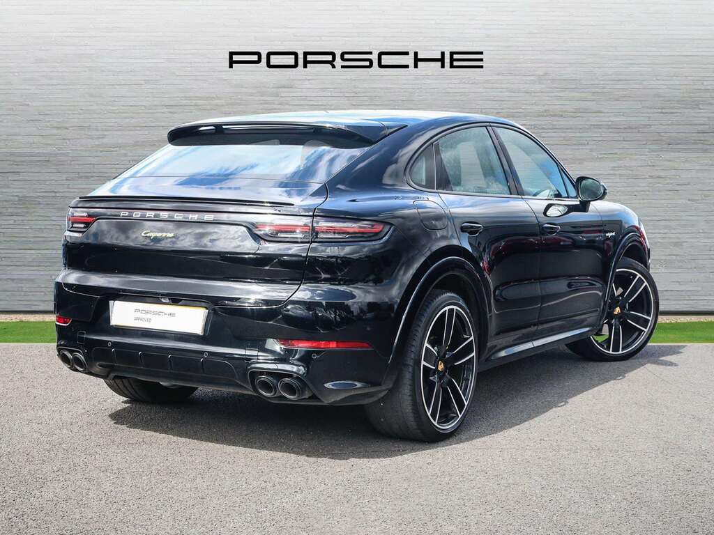 Porsche Cayenne E-hybrid Coup 2023 Black #3