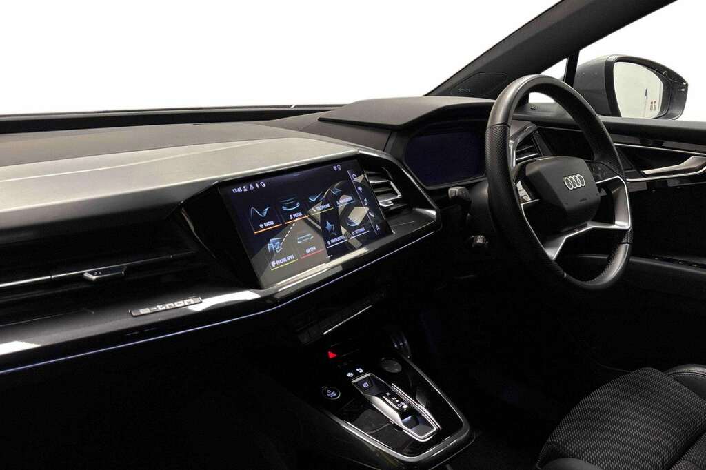 Audi Q4 E Tron 50 Sport Sportback Quattro 82Kwh Black #18