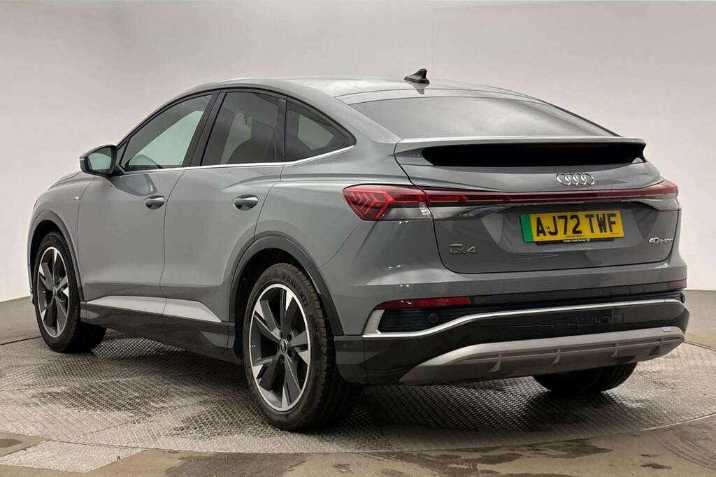 Audi Q4 E Tron 50 Sport Sportback Quattro 82Kwh Black #27