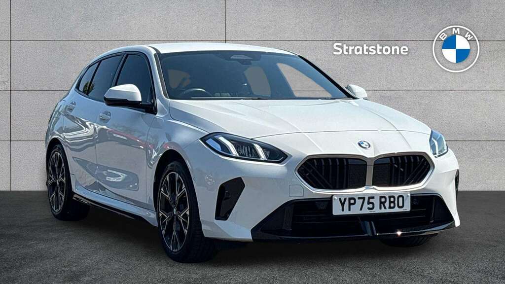 BMW 1 Series 120 M Sport Step 2025 White