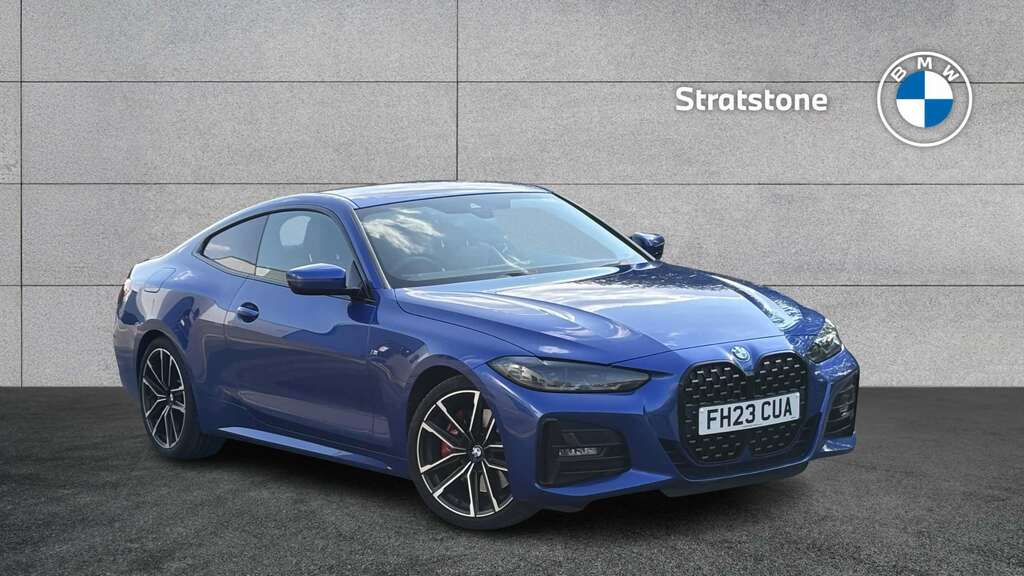 BMW 4 Series 420I M Sport Step 2023 Blue