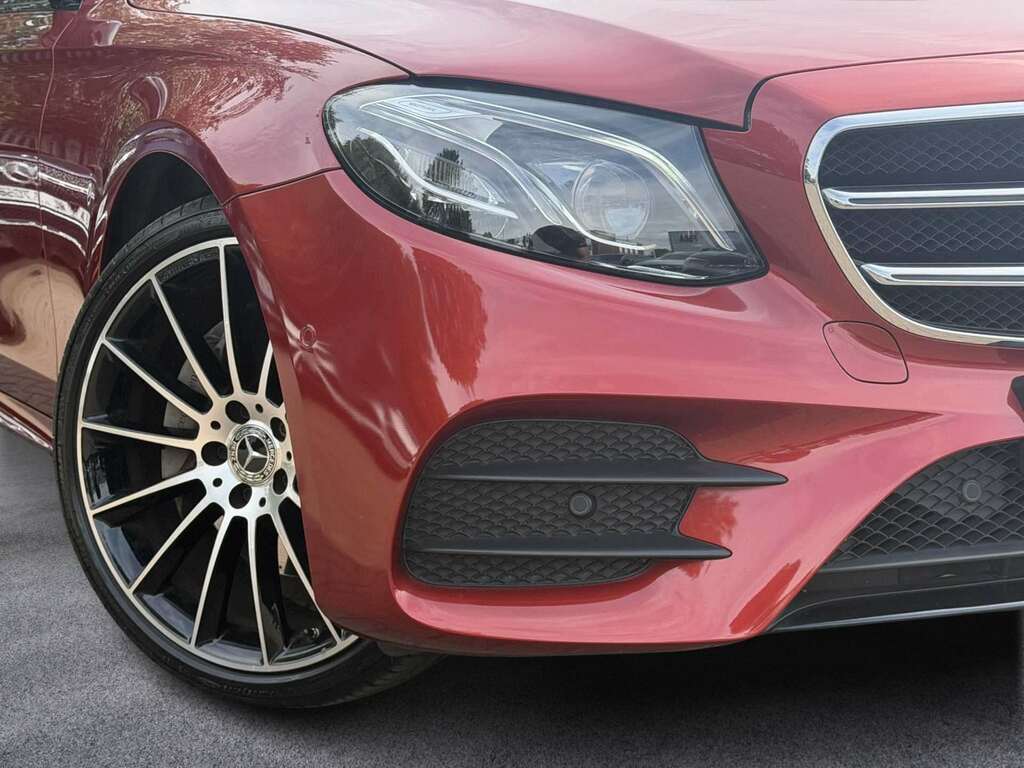 Mercedes-Benz E Class E220d Amg Line Night Edition Prem 9G-tronic Red #3