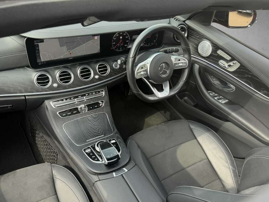 Mercedes-Benz E Class E220d Amg Line Night Edition Prem 9G-tronic Red #4