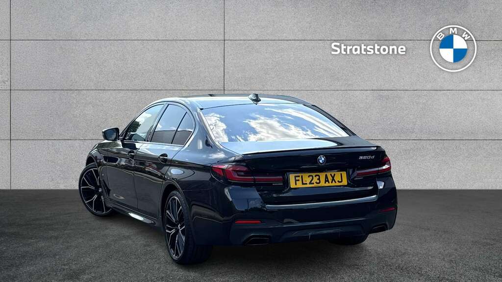 BMW 5 Series 520D Mht M Sport Step 2023 FL23AXJ Black #2